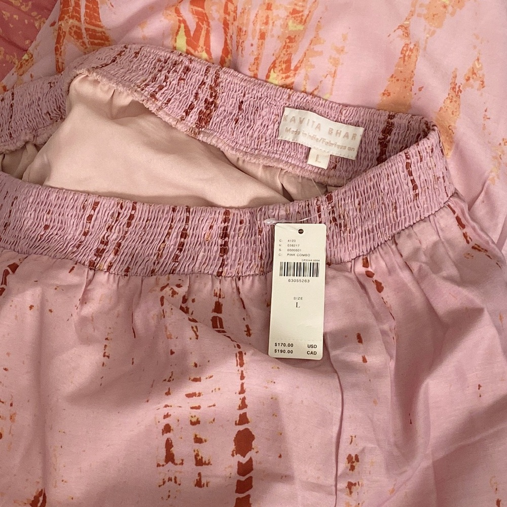 Anthropologie Tiered Tie-Dye Maxi Skirt size L new with tag - Picture 3 of 7